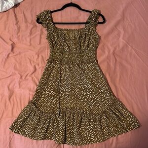 Sweetheart Neckline Mini Dress